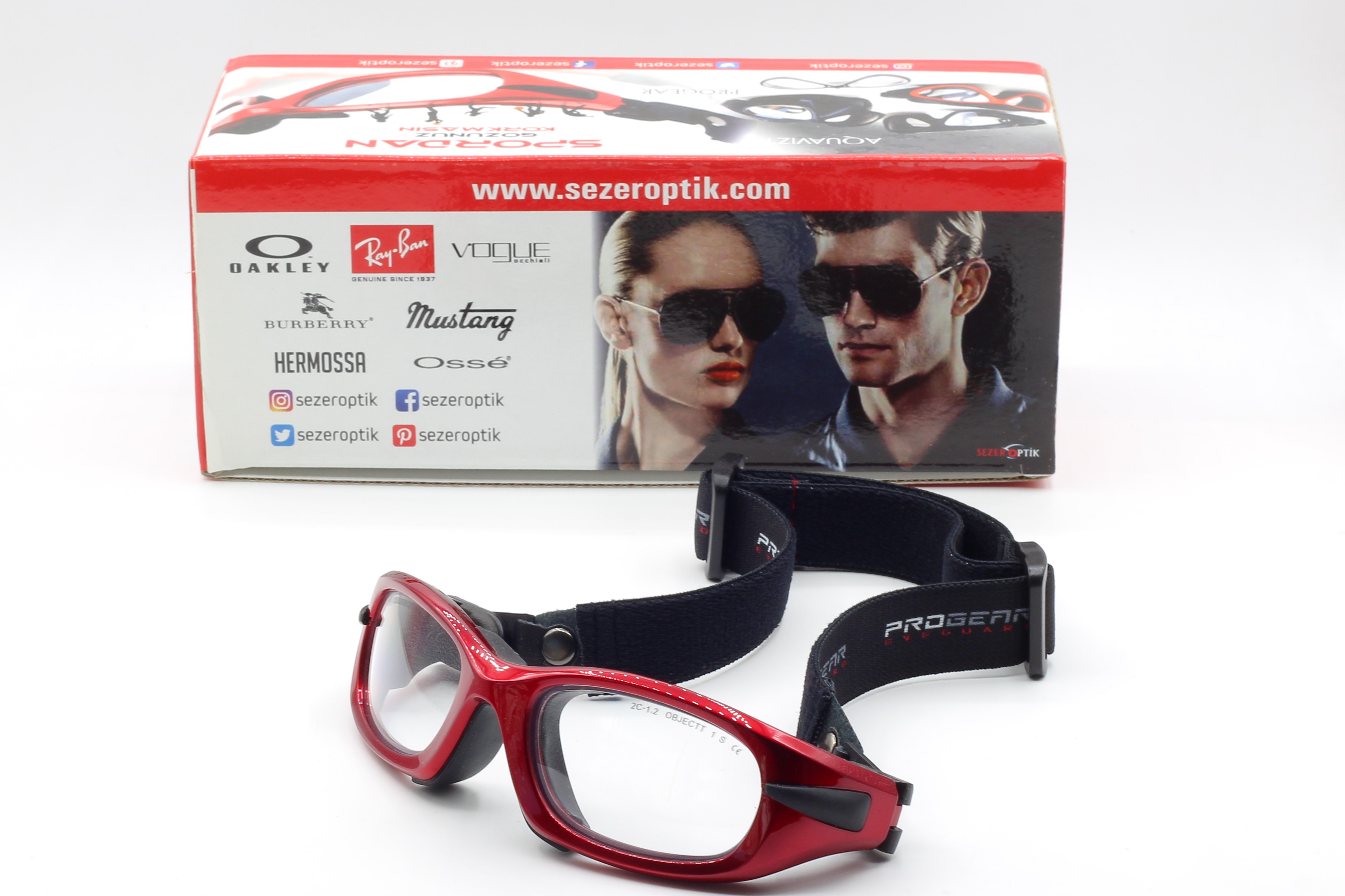 Progear%20Eyeguard%20EG-M1021%2005%20Metalik%20Kırmızı
