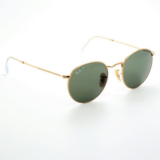 Rayban Güneş Gözlüğü RB3447 001/58 50 Round Metal