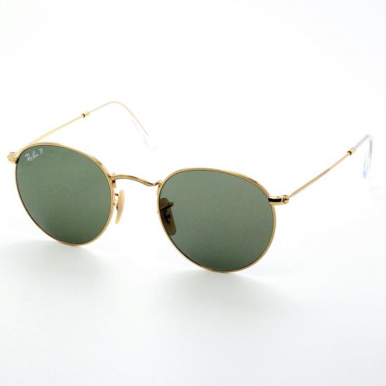 Rayban Güneş Gözlüğü RB3447 001/58 50 Round Metal